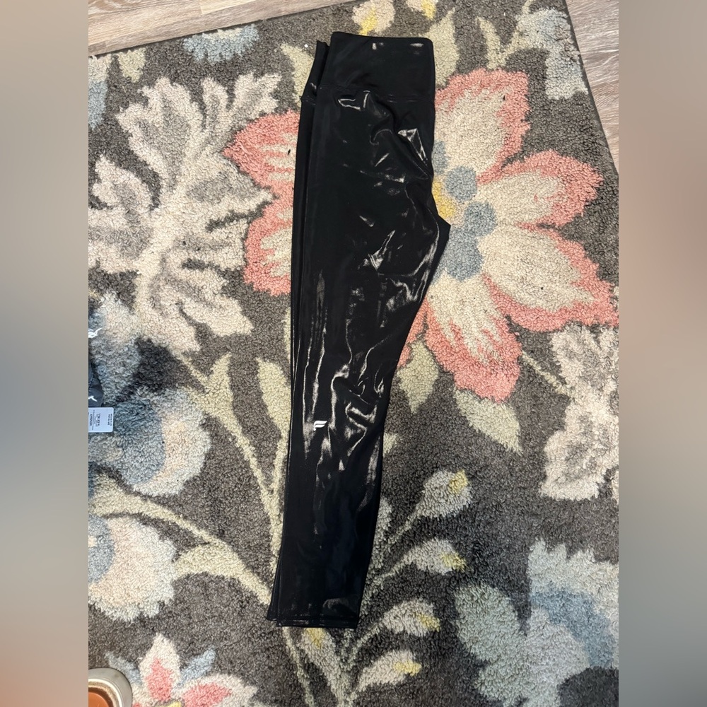 Fabletics Motion365+ Glossy Black Leggings